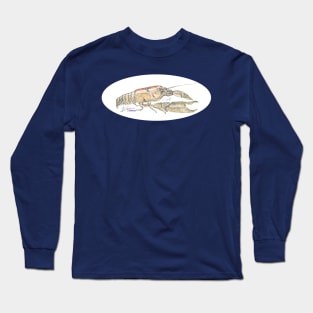 Crayfish on the catch Long Sleeve T-Shirt